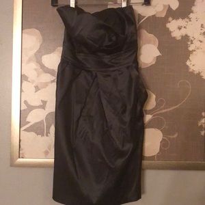 Cocktail 🍹 strapless GRAY dress